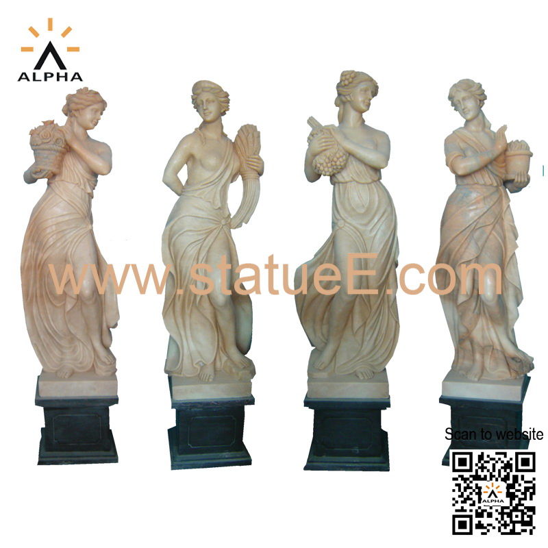 marble lady statue